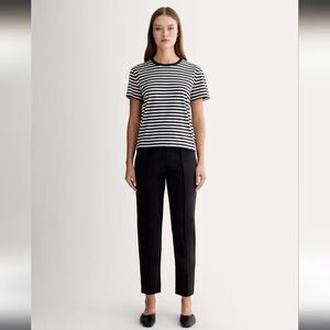 Everlane Black The Dream Pant Tapered Pull On Pants Size S Small